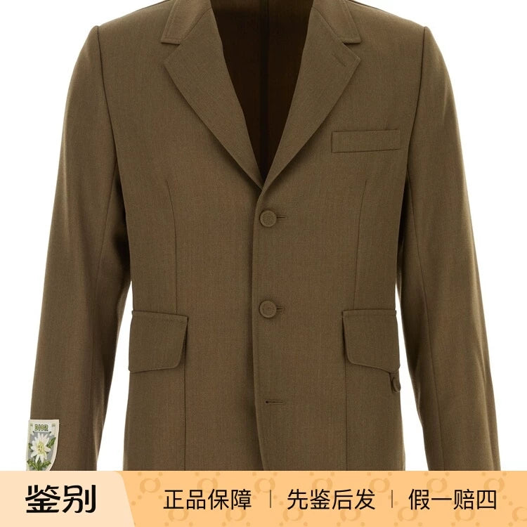 Dior Men's Jacket in Brown