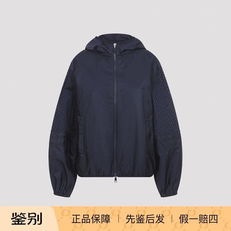 Moncler Women's Zelkova Coat in Blue