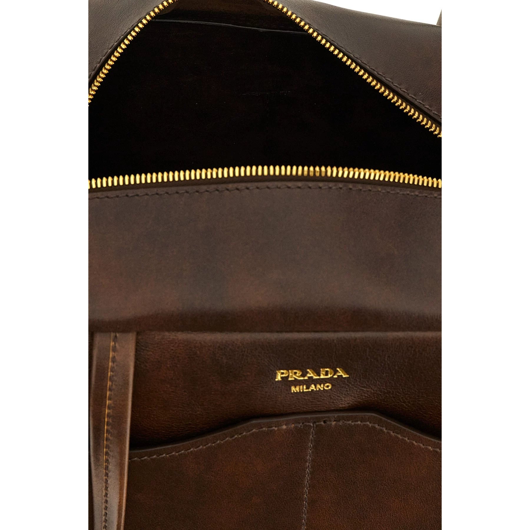 Prada Women's Carry Large Handbag in Brown