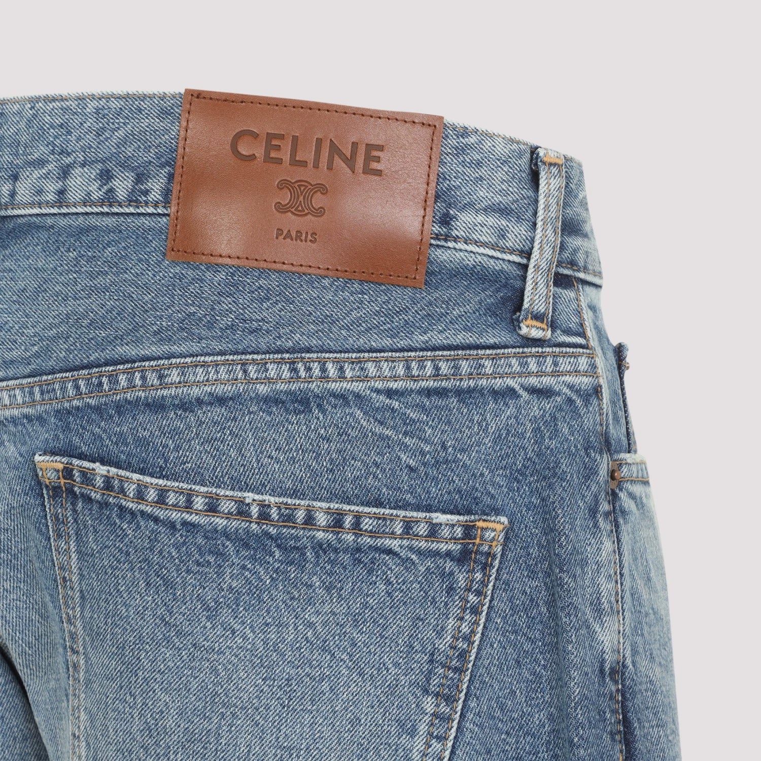 Celine Men's Wesley Jeans in Blue