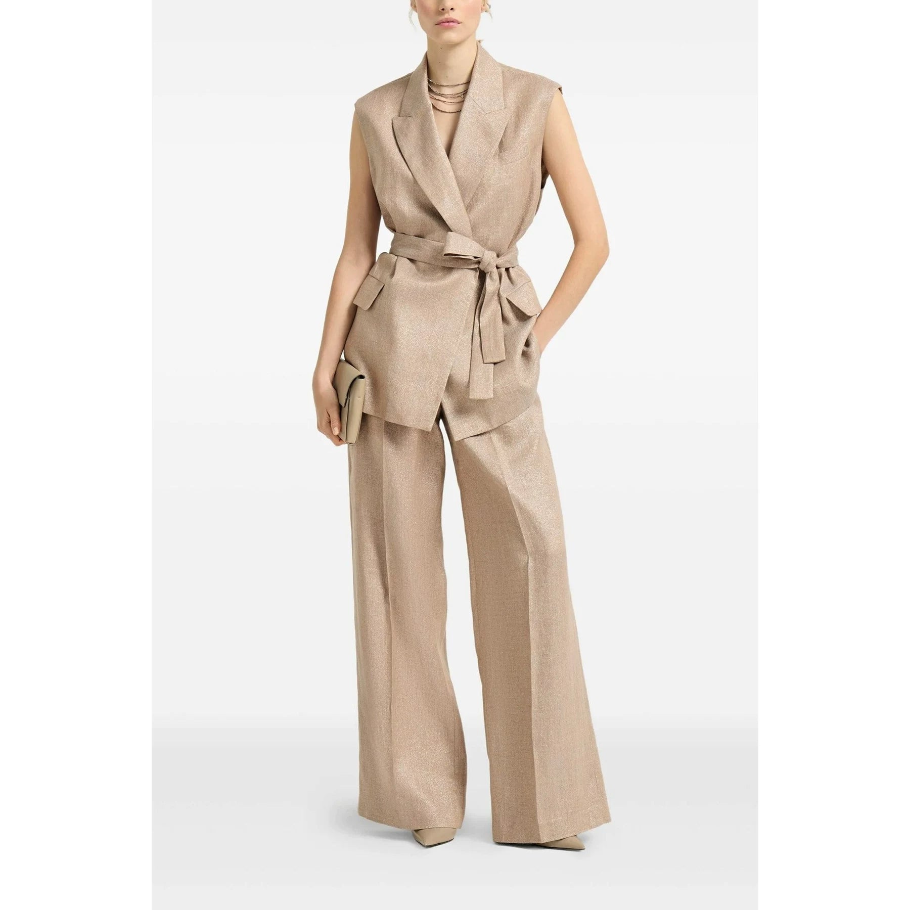 Brunello Cucinelli Women's Pants in Pink
