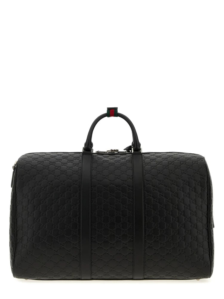 Gucci Men's Emblem Large Bag