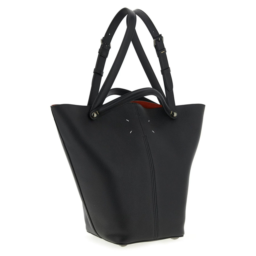 Maison Margiela Women's Dress Age Shoulder Bag in Black