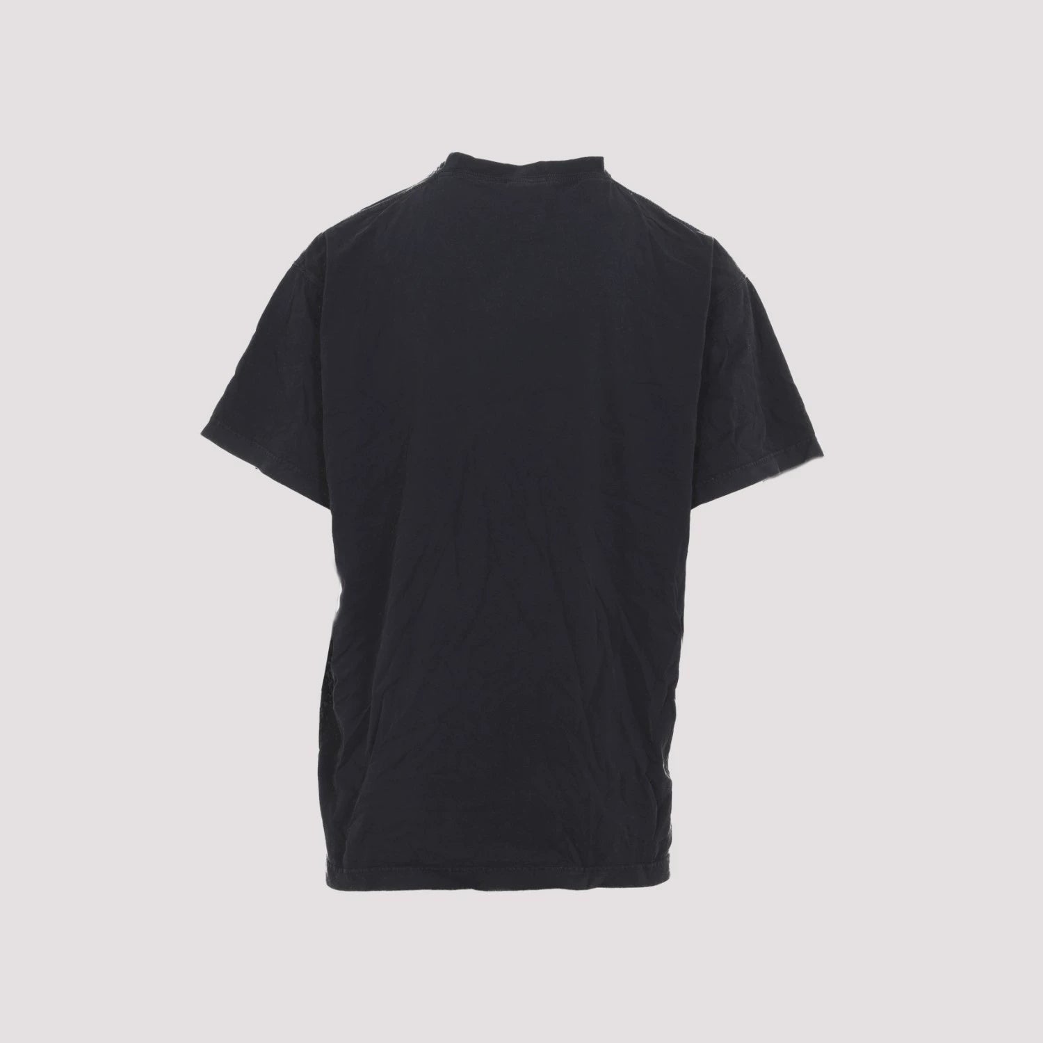 Balenciaga Men's Logo T-Shirt in Black