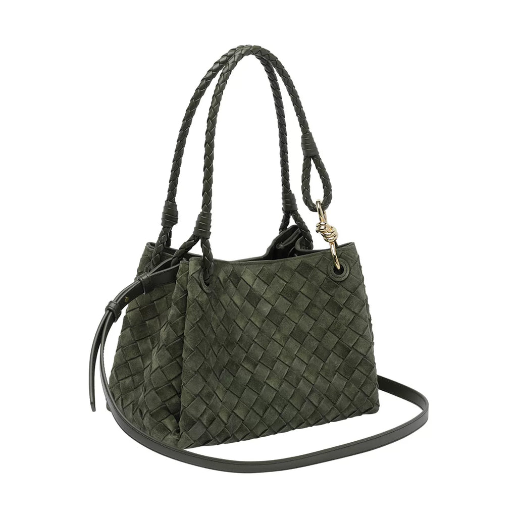 Bottega Veneta Women's Parachute Medium Bag in Green