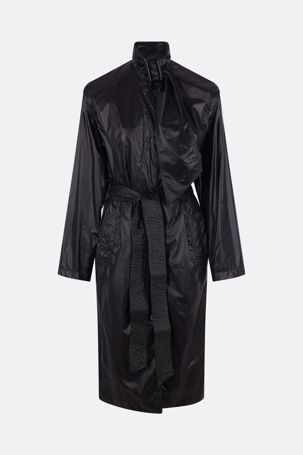 Saint Laurent Women's YSL Trench Coat in Black