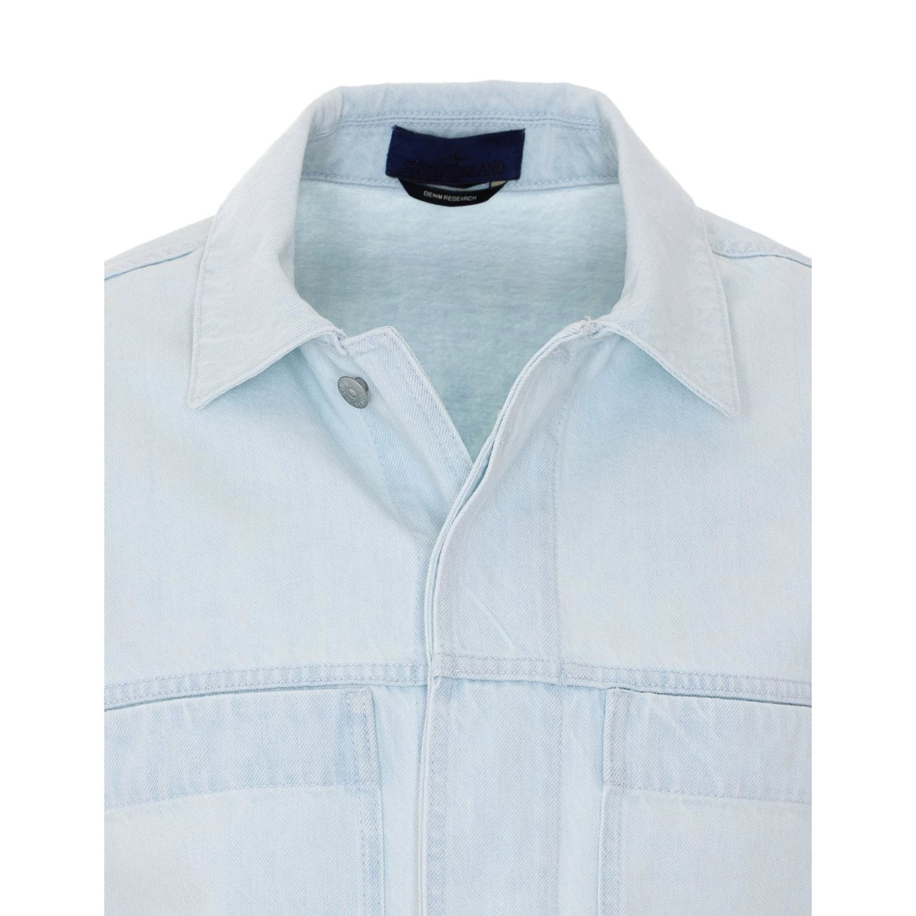 Stone Island Men's Jacket in Light Blue