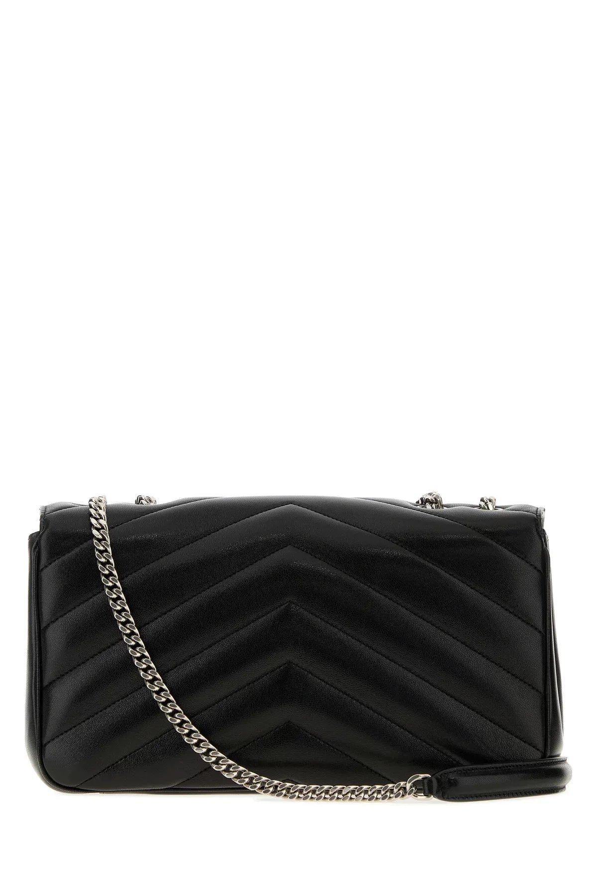 Saint Laurent YSL Loulou Medium Bag in Black