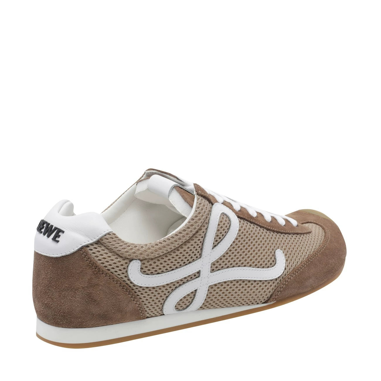 Loewe Men's Runner Sneakers in Beige