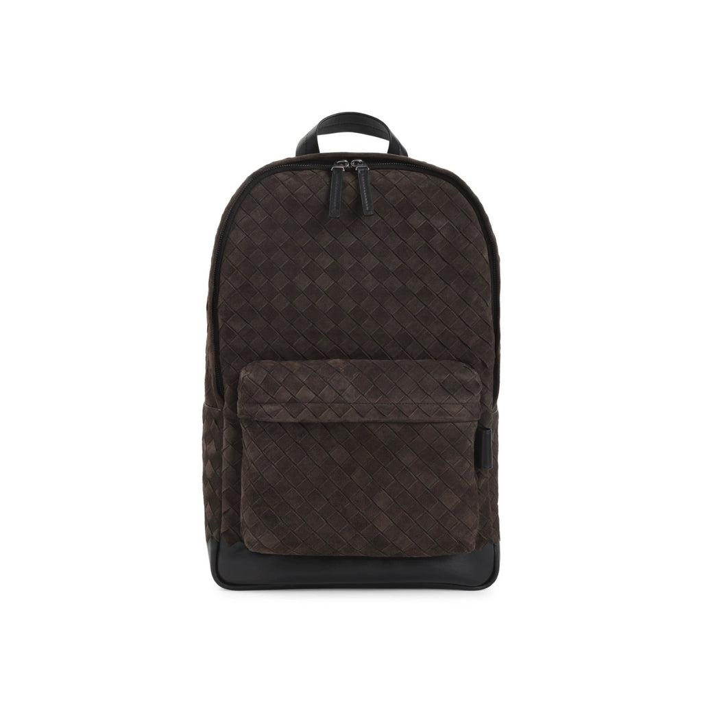 Bottega Veneta Men's Backpack in Brown