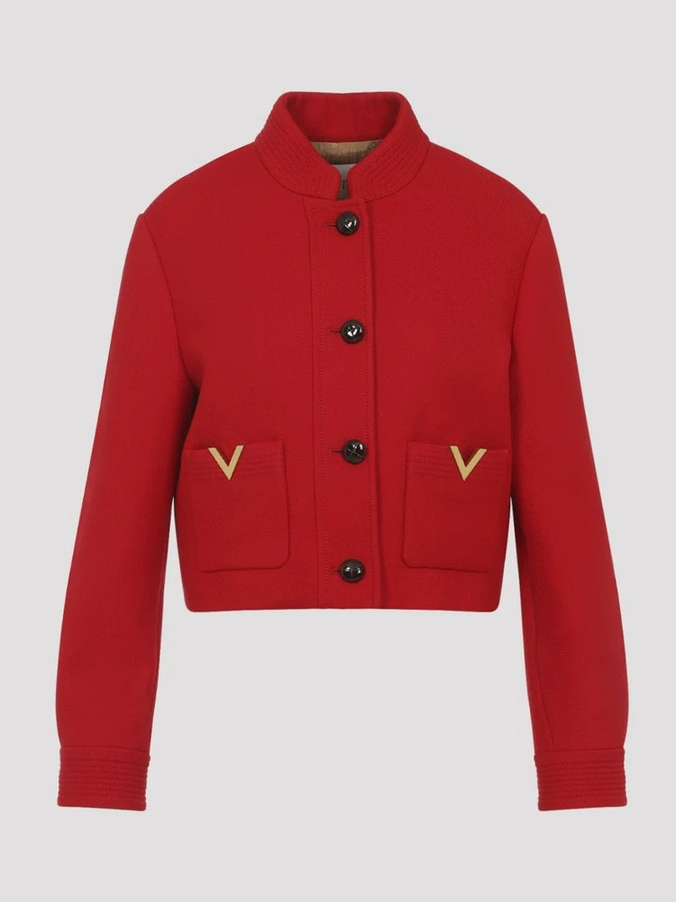 Valentino Women's Coat in Red