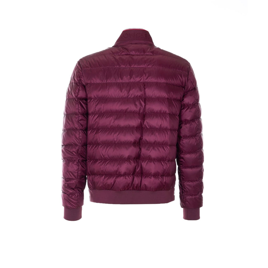 Moncler Men's Rigel Down Jacket in Burgundy