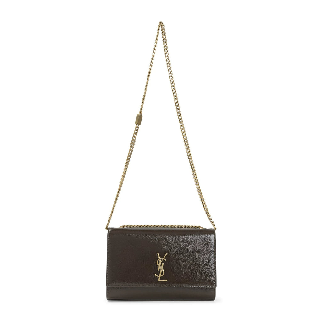 Saint Laurent YSL Kate Small Shoulder Bag in Khaki