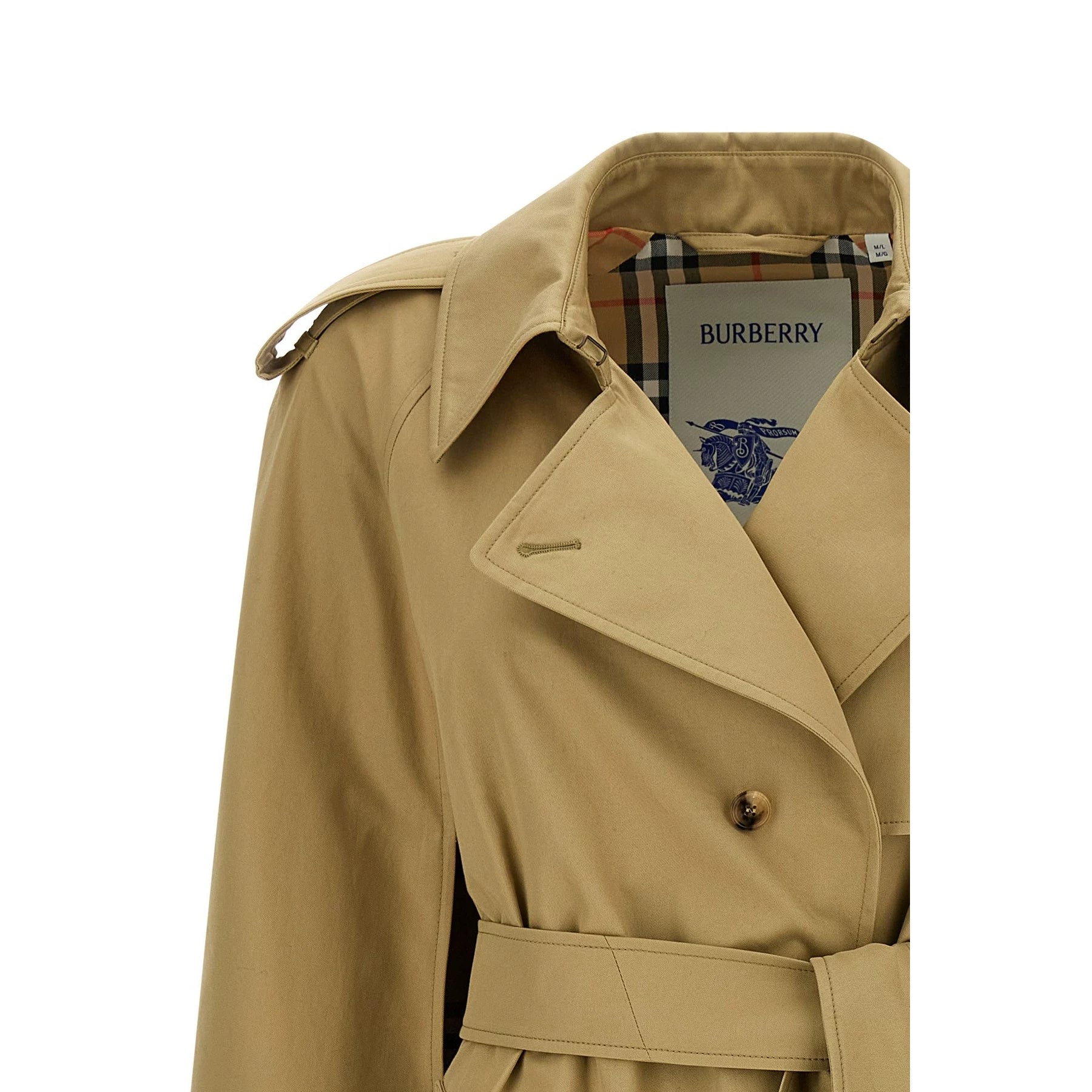 Burberry Women's Bellemont Trench Coat in Beige
