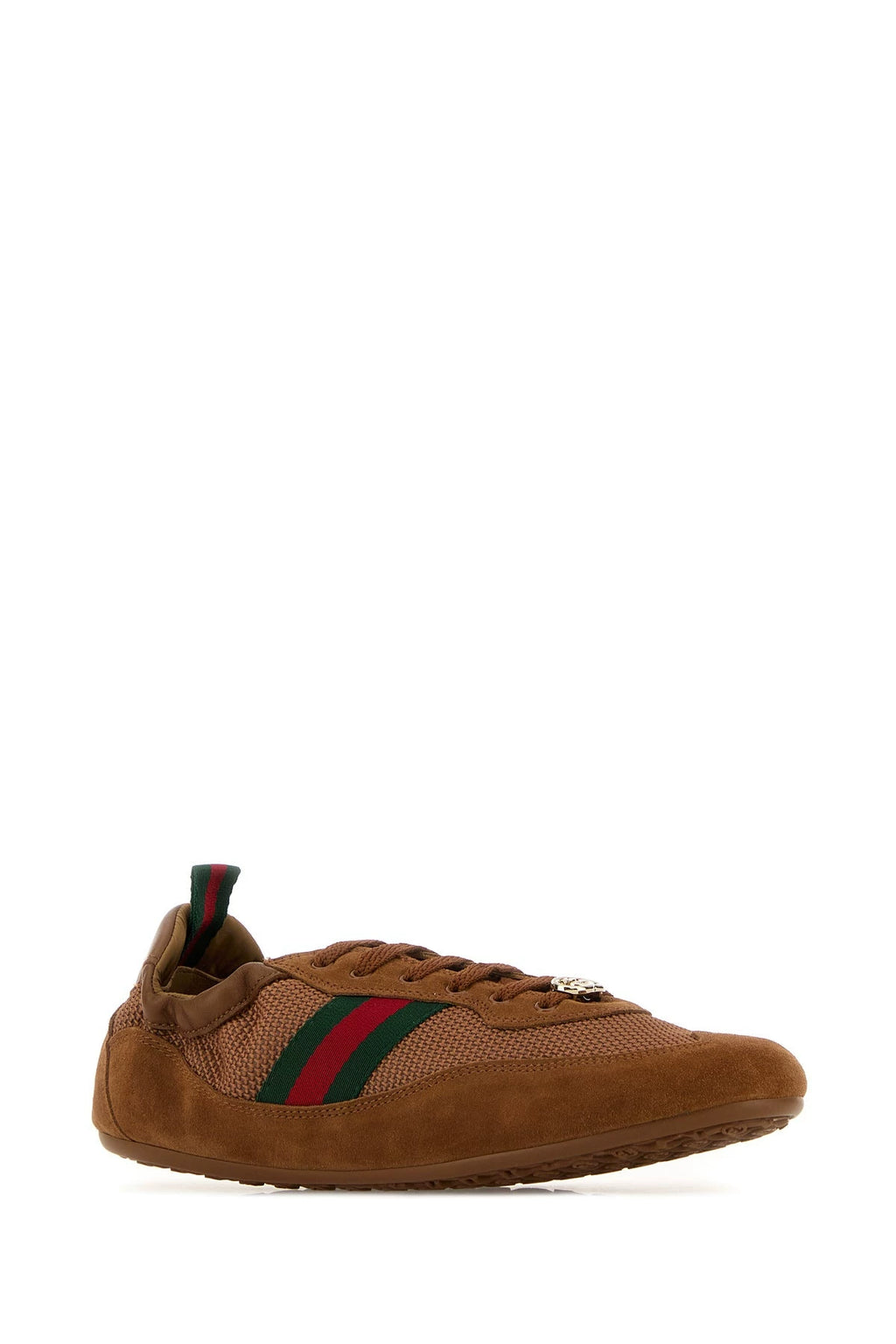 Gucci Women's Shift Sneakers in Brown