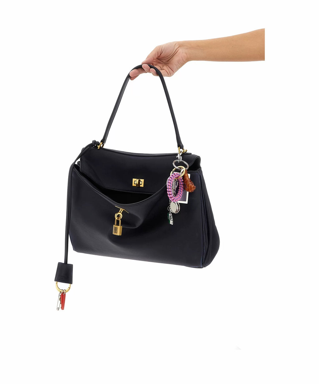 Balenciaga Women's Rodeo Medium Shoulder Bag in Blue