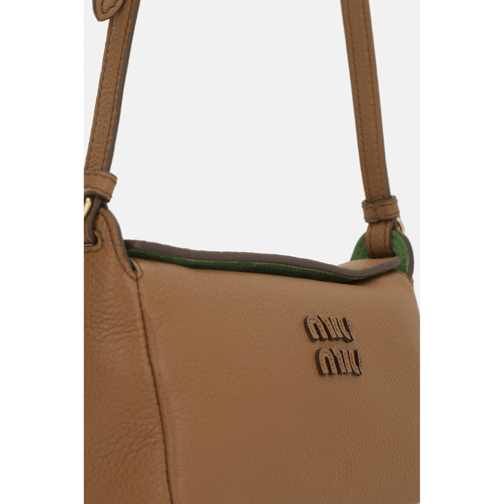 Miu Miu Women's Mini Crossbody Bag in Brown