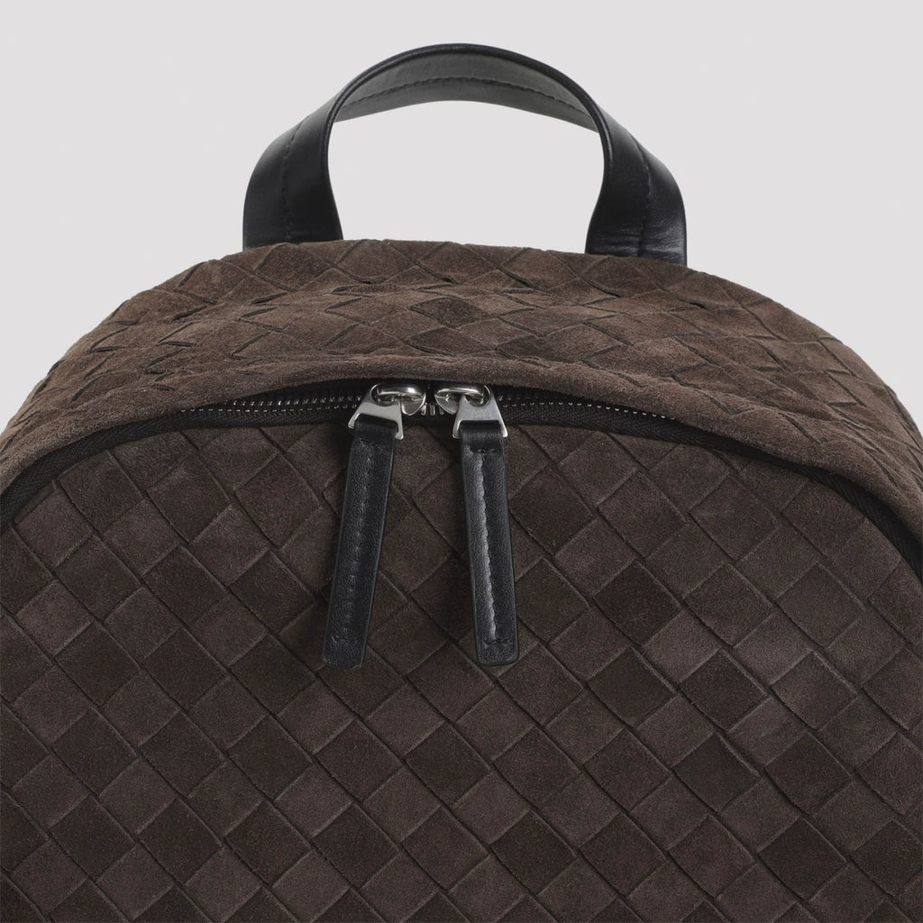 Bottega Veneta Men's Backpack in Brown