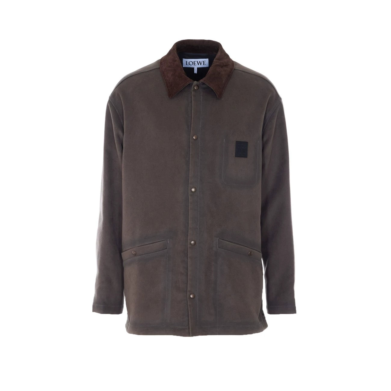 Loewe Men's Jacket in Khaki