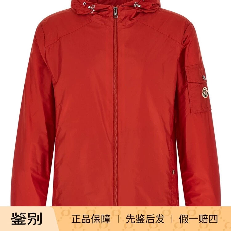 Moncler Men's Etiache Jacket in Red