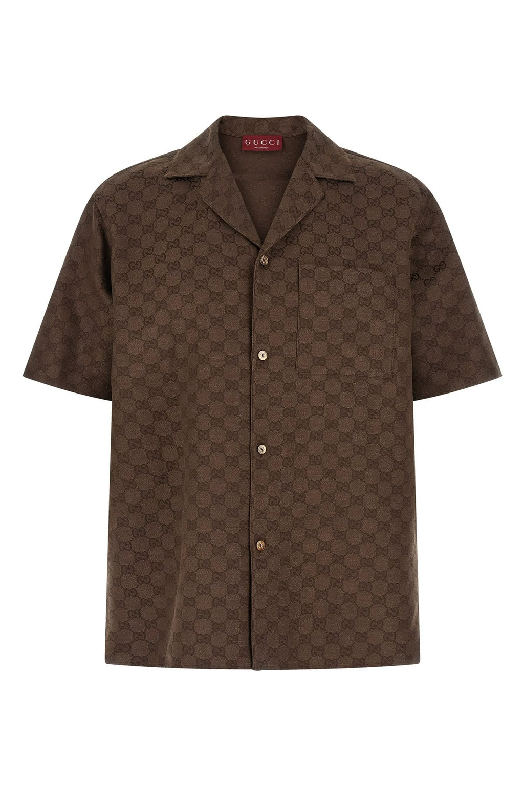 Gucci Men's Shirt in Brown