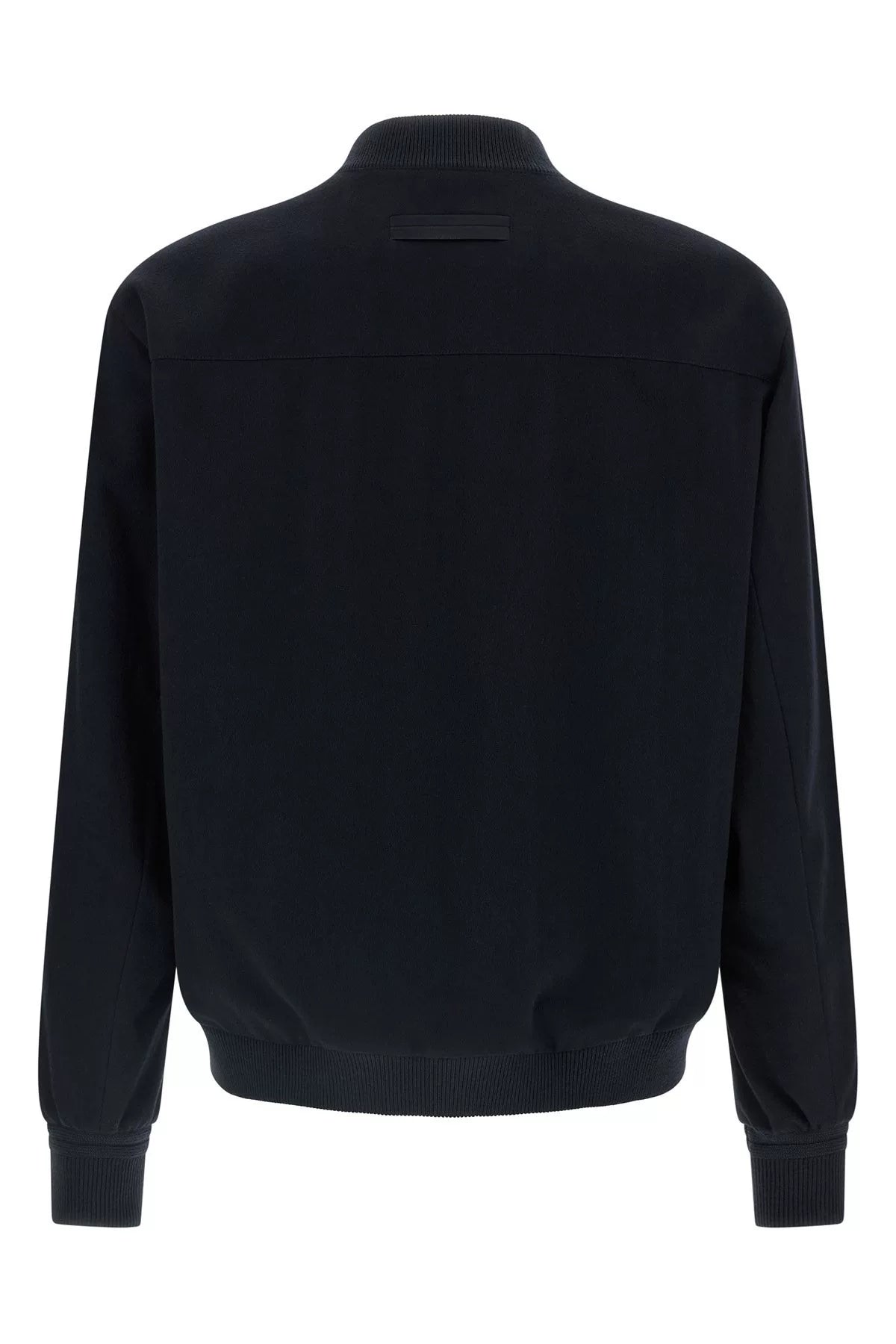 ZEGNA Men's Pilot Cashmere Jacket in Blue