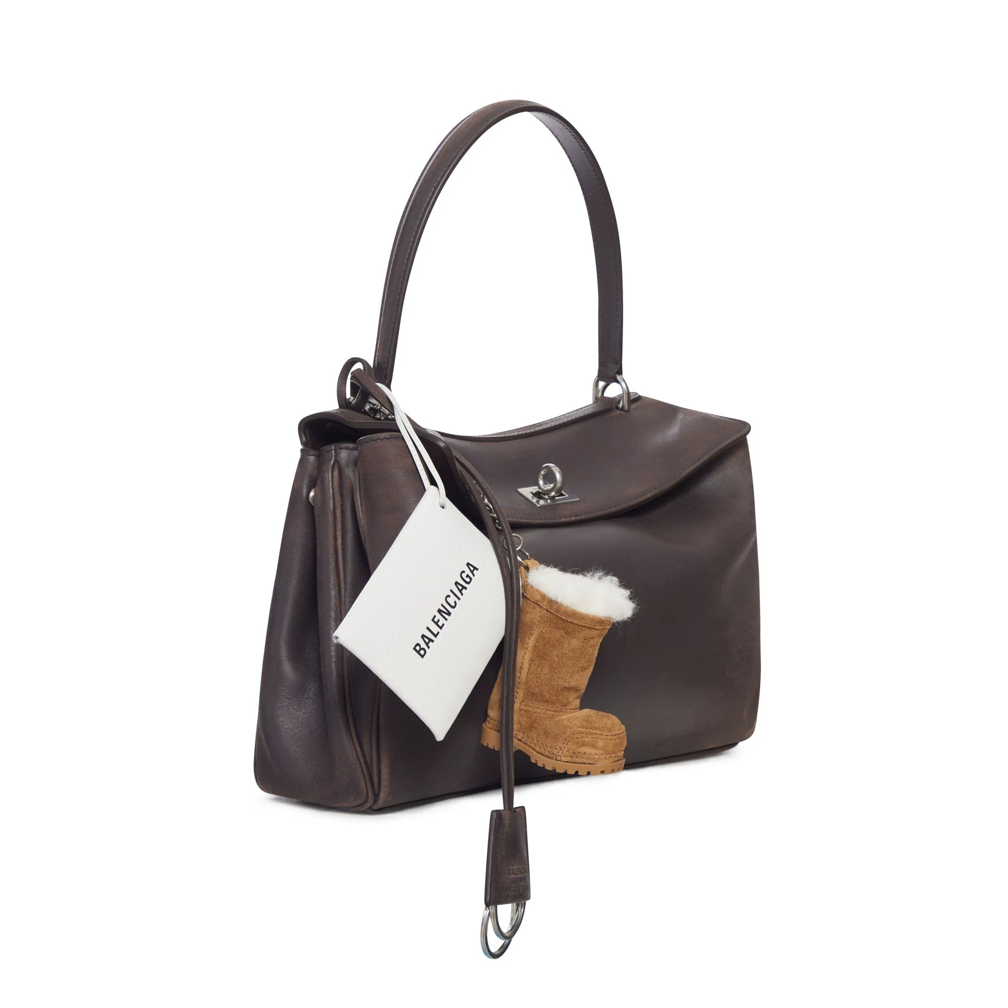 Balenciaga Women's Rodeo Small Bag in Brown