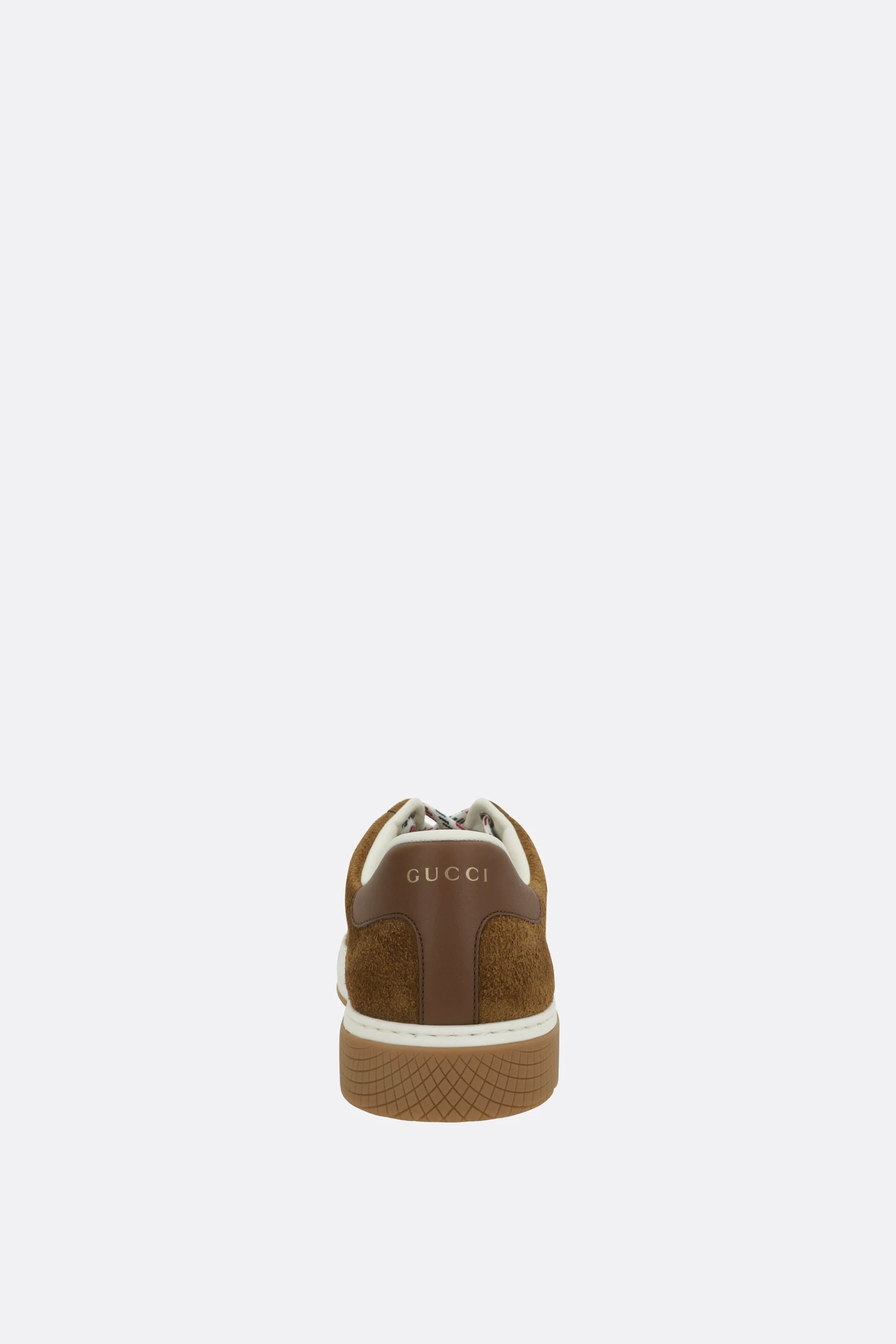 Gucci Men's Ace Sneakers in Brown