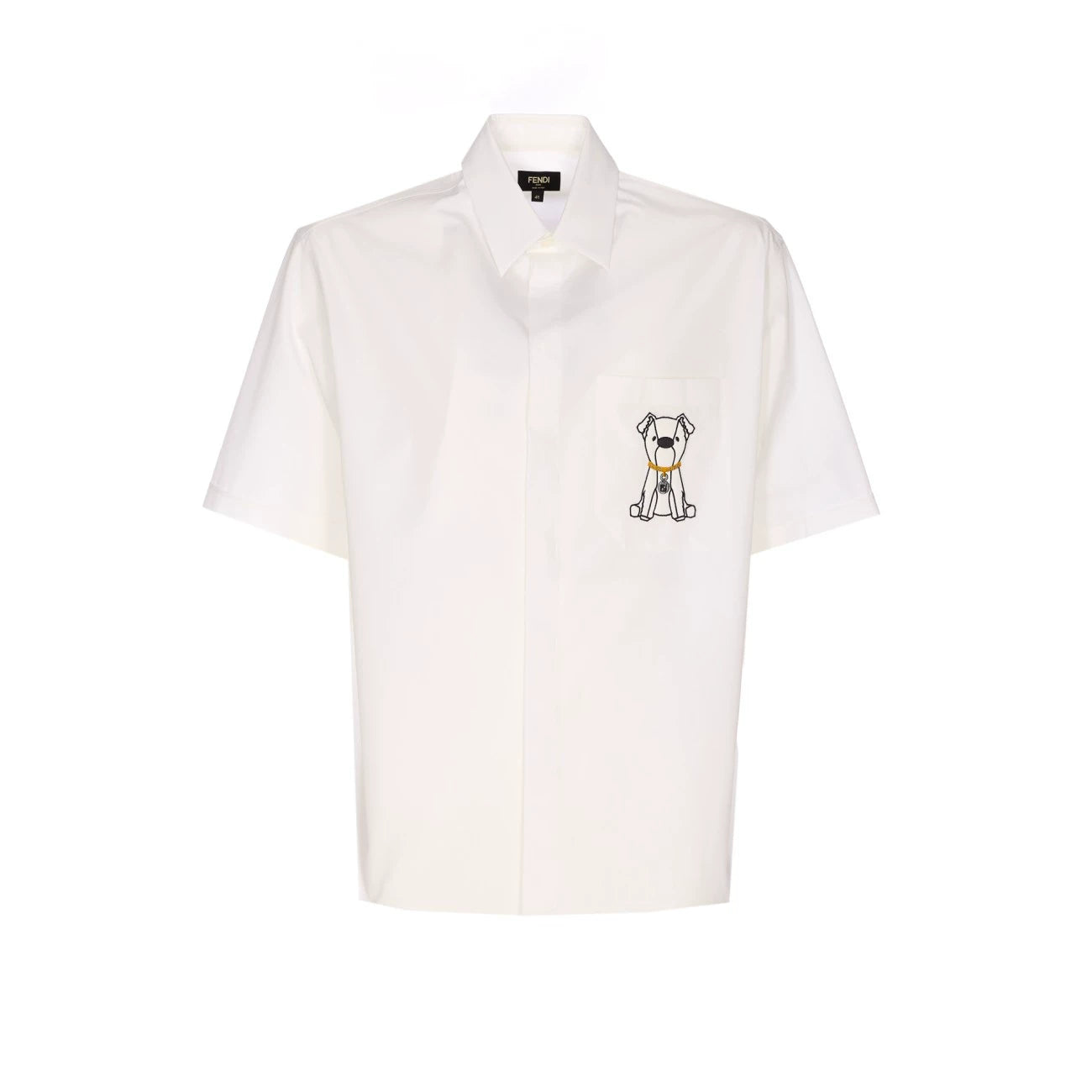 Fendi Men's Ito Shirt in White