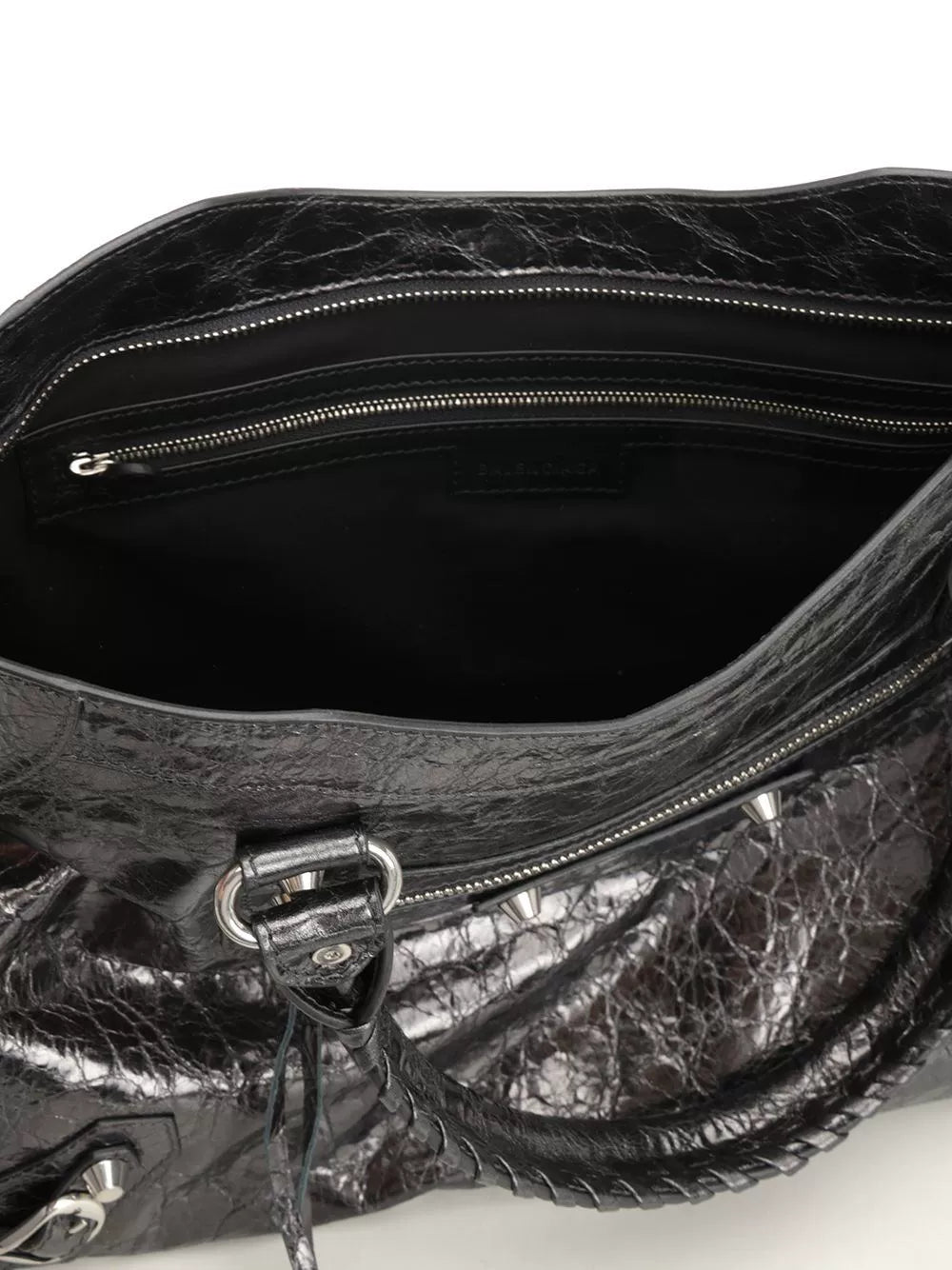 Balenciaga Women's Le City Medium Handbag in Grey