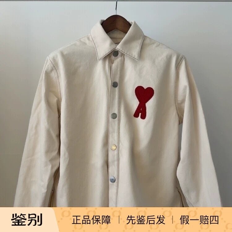 Ami Paris Men's Jacket in White