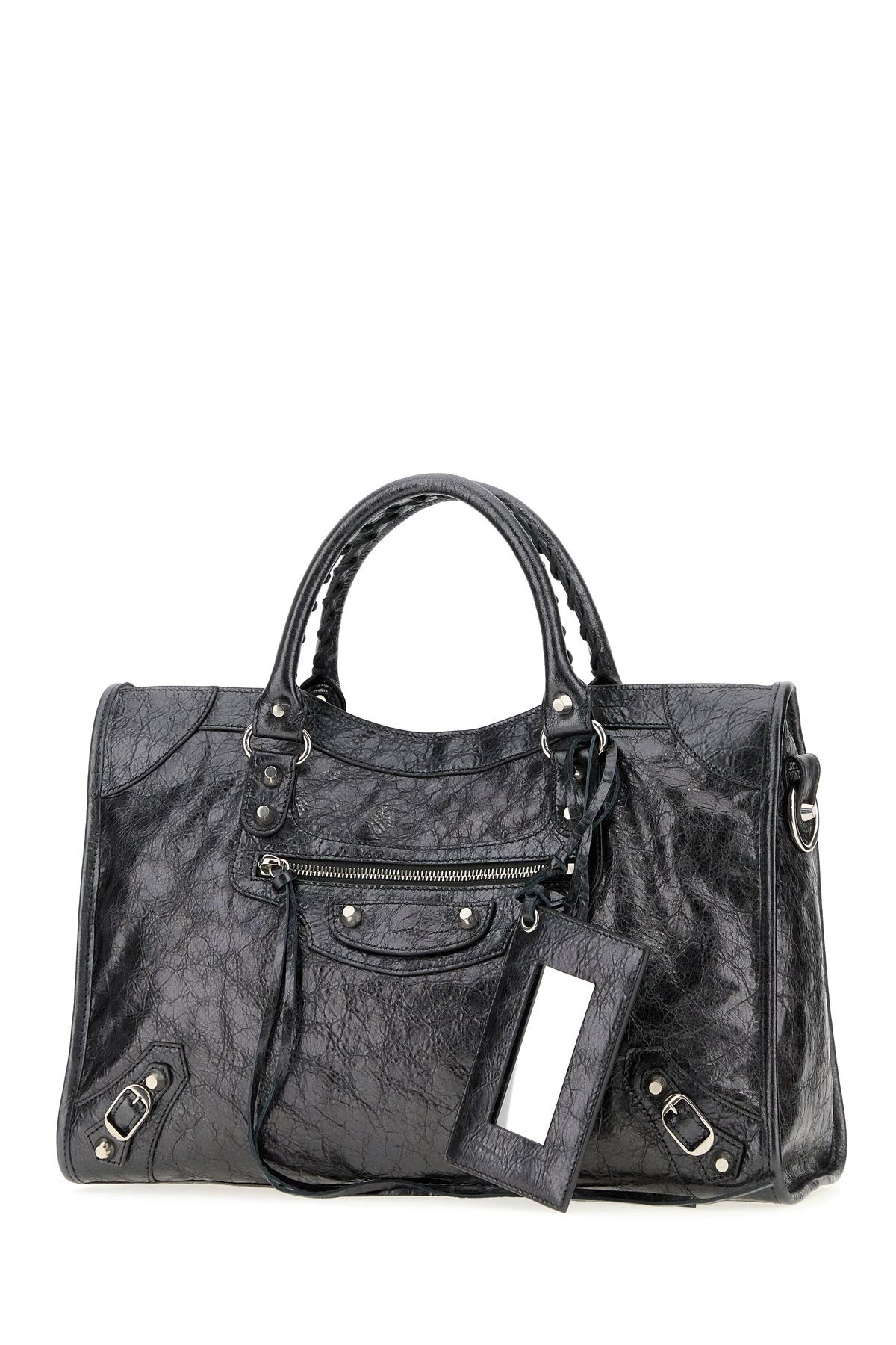 Balenciaga Women's Le City Medium Bag in Dark Grey