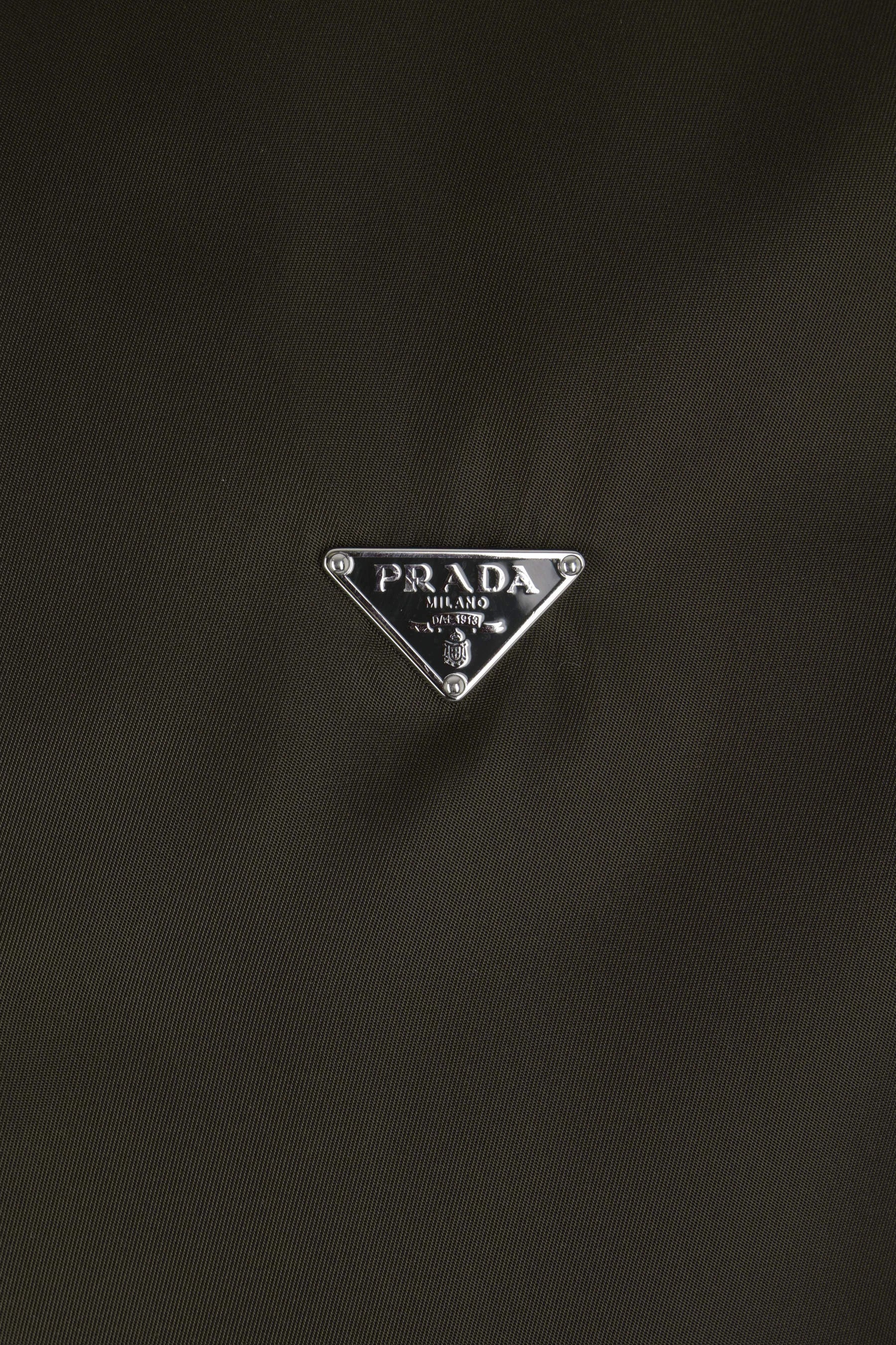 Prada Men's Bomber Jacket in Olive