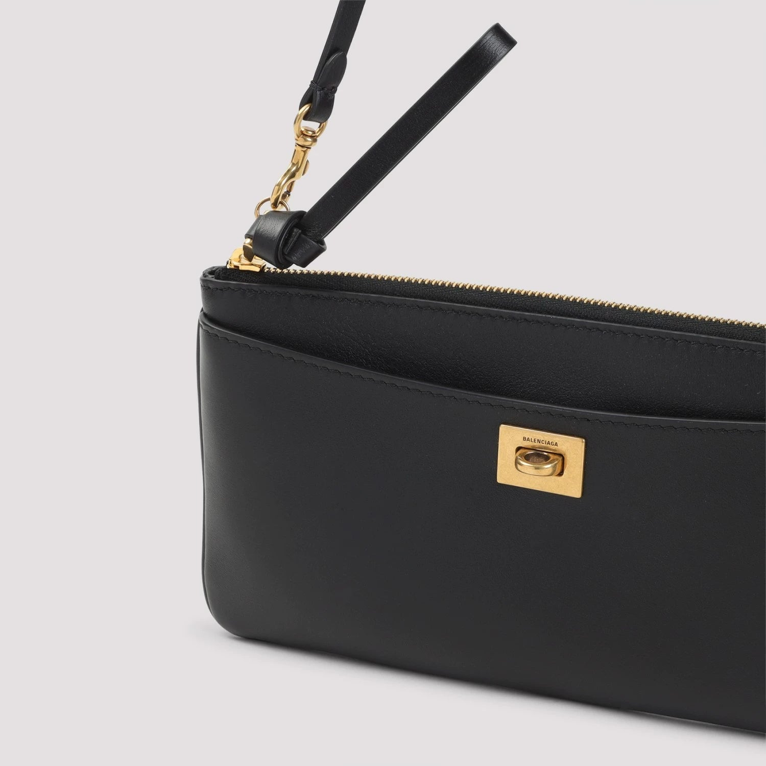 Balenciaga Women's Rodeo Pouch Shoulder Bag in Black