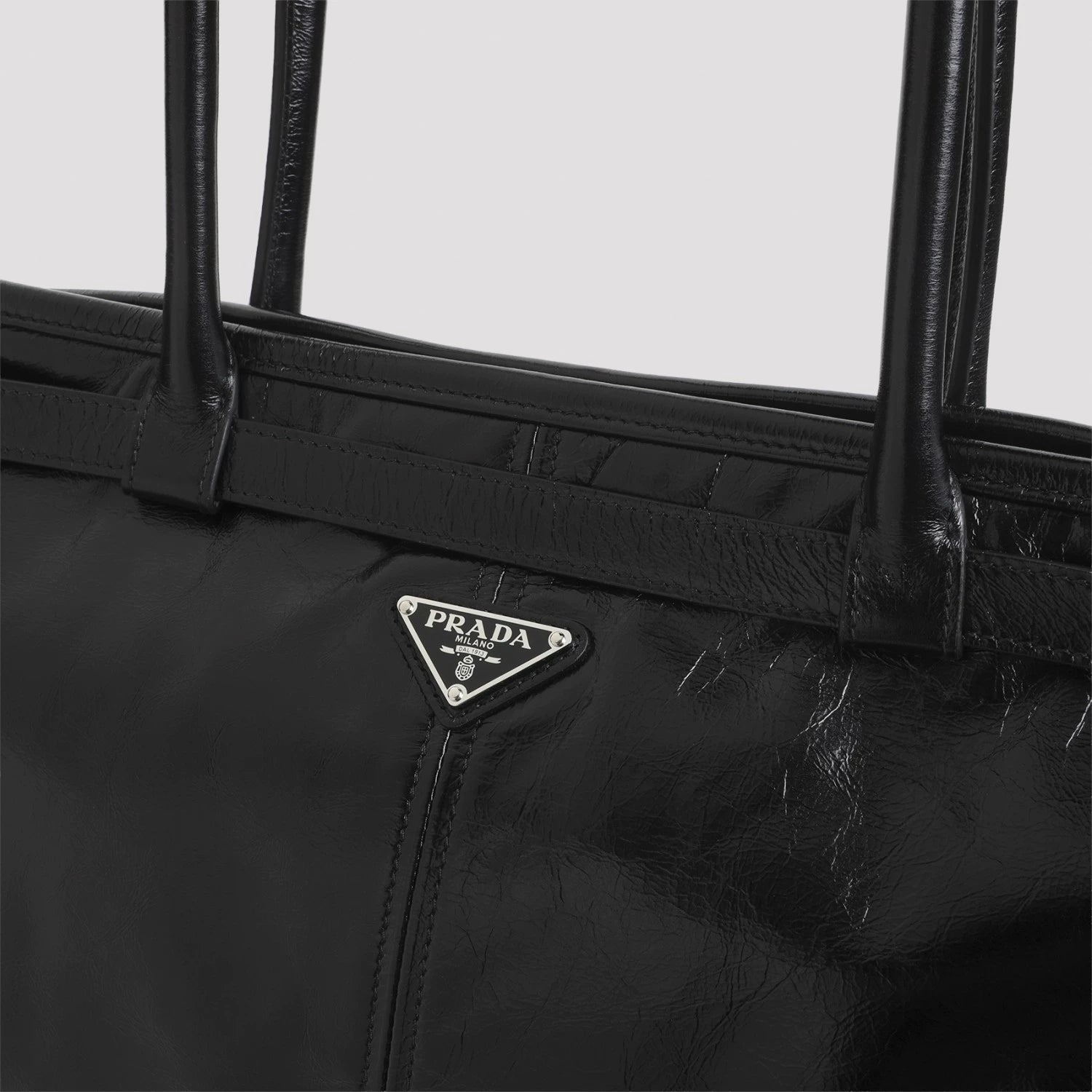 Prada Men's Bonnie Large Bag in Black