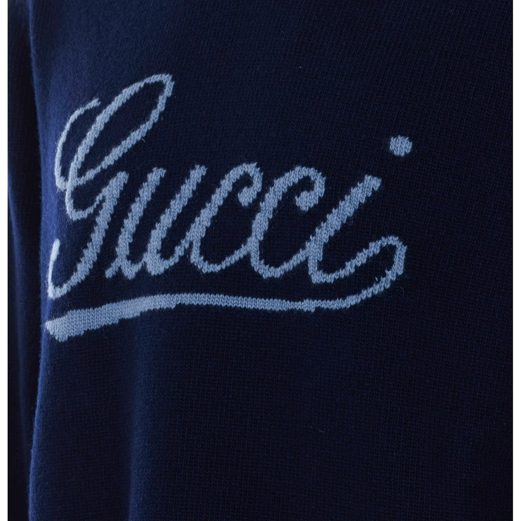 Gucci Men's Sweater in Navy