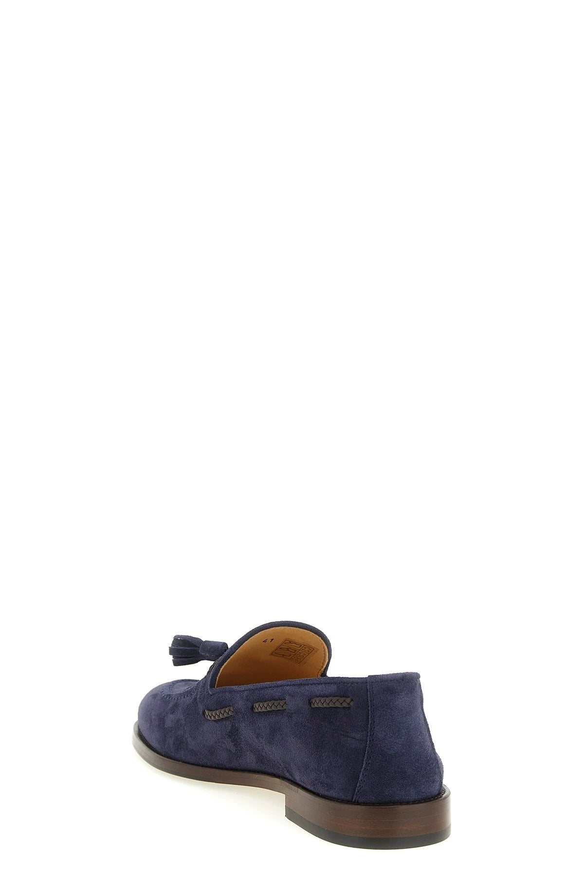 Brunello Cucinelli Men's Loafers in Blue