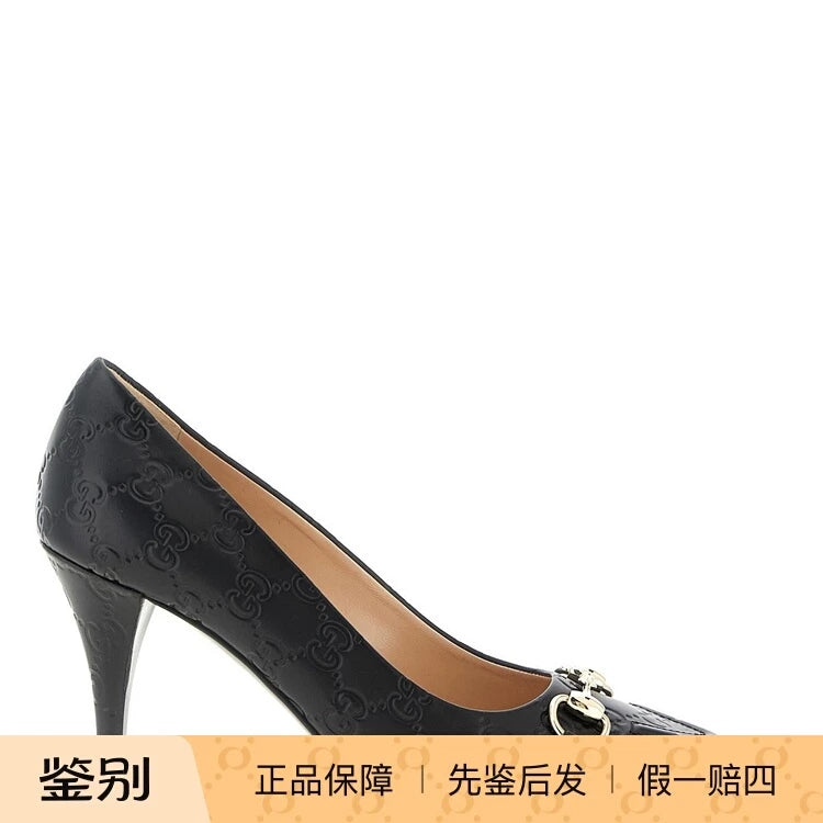 Gucci Women's Morsetto Heels in Black