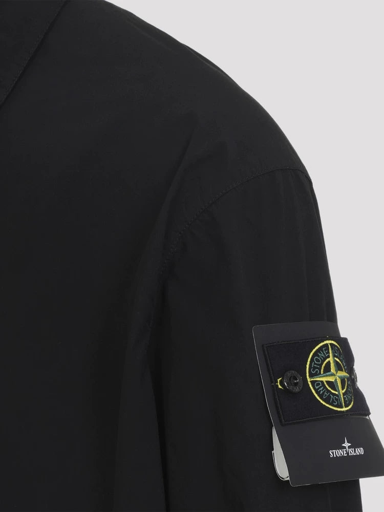 Stone Island Men's Jacket in Black