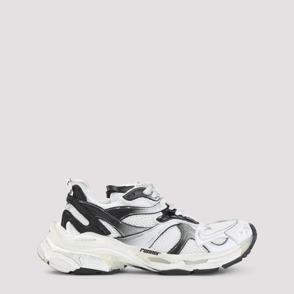 Balenciaga Men's Runner 2 Sneakers in Black