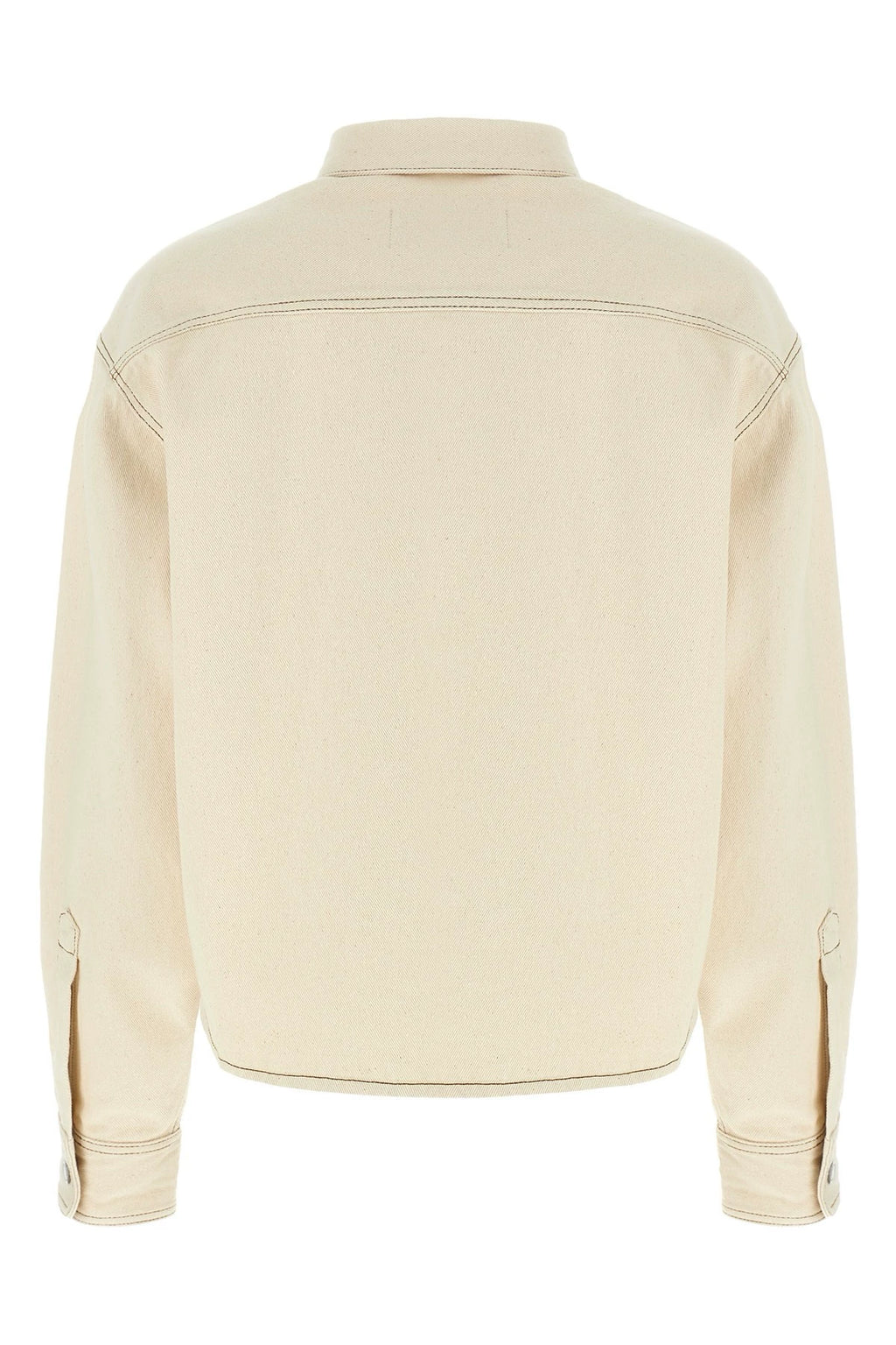 Ami Paris Women's Ami Fsh168de0039136 Coat in White