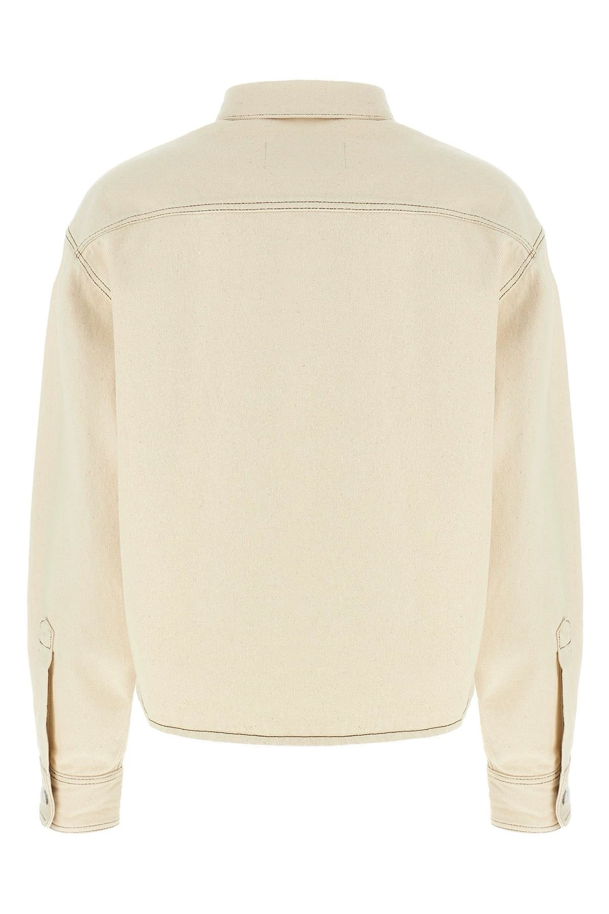 Ami Paris Women's Ami Fsh168de0039136 Coat in White