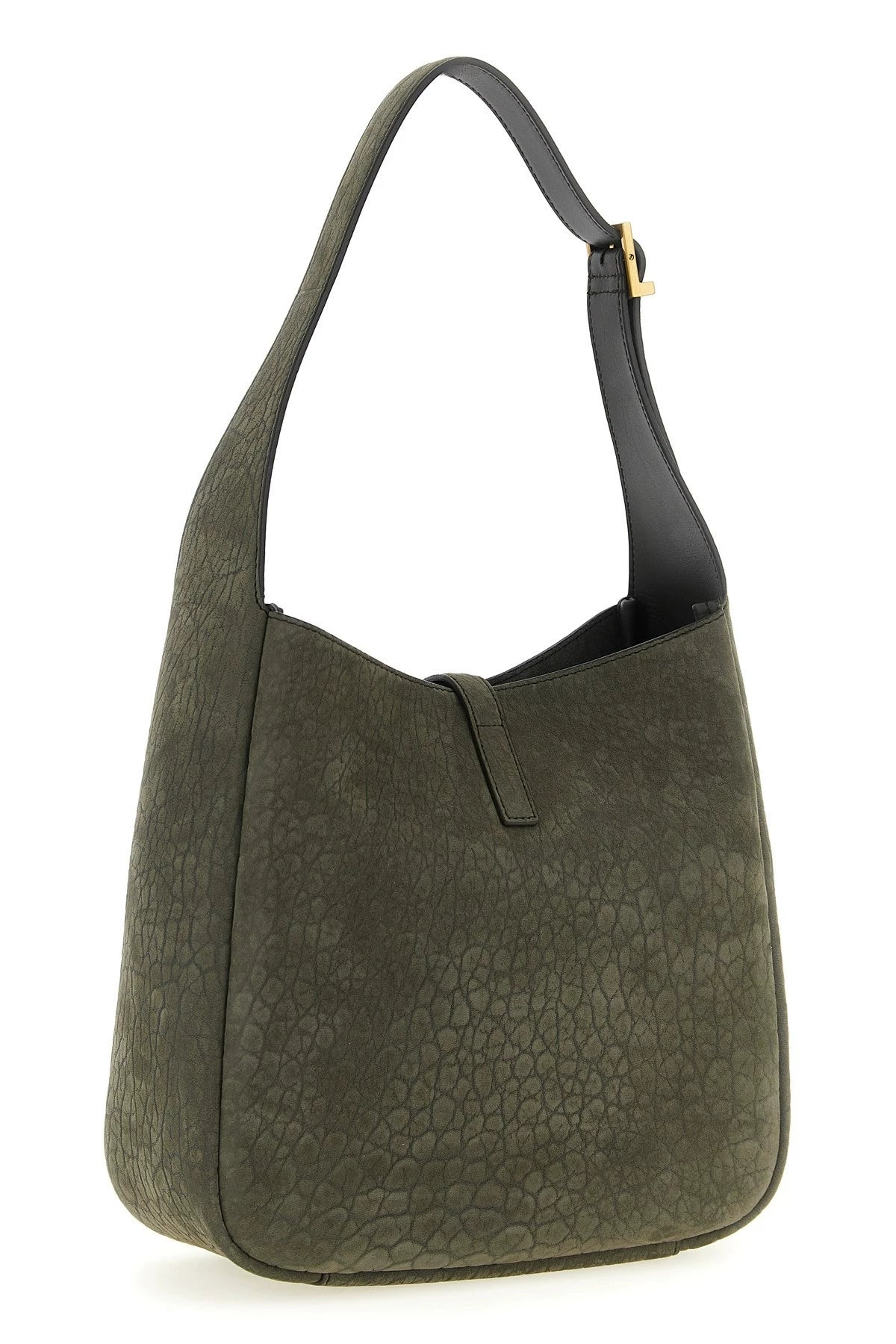 Saint Laurent YSL Le 5a7 Small Bag in Grey