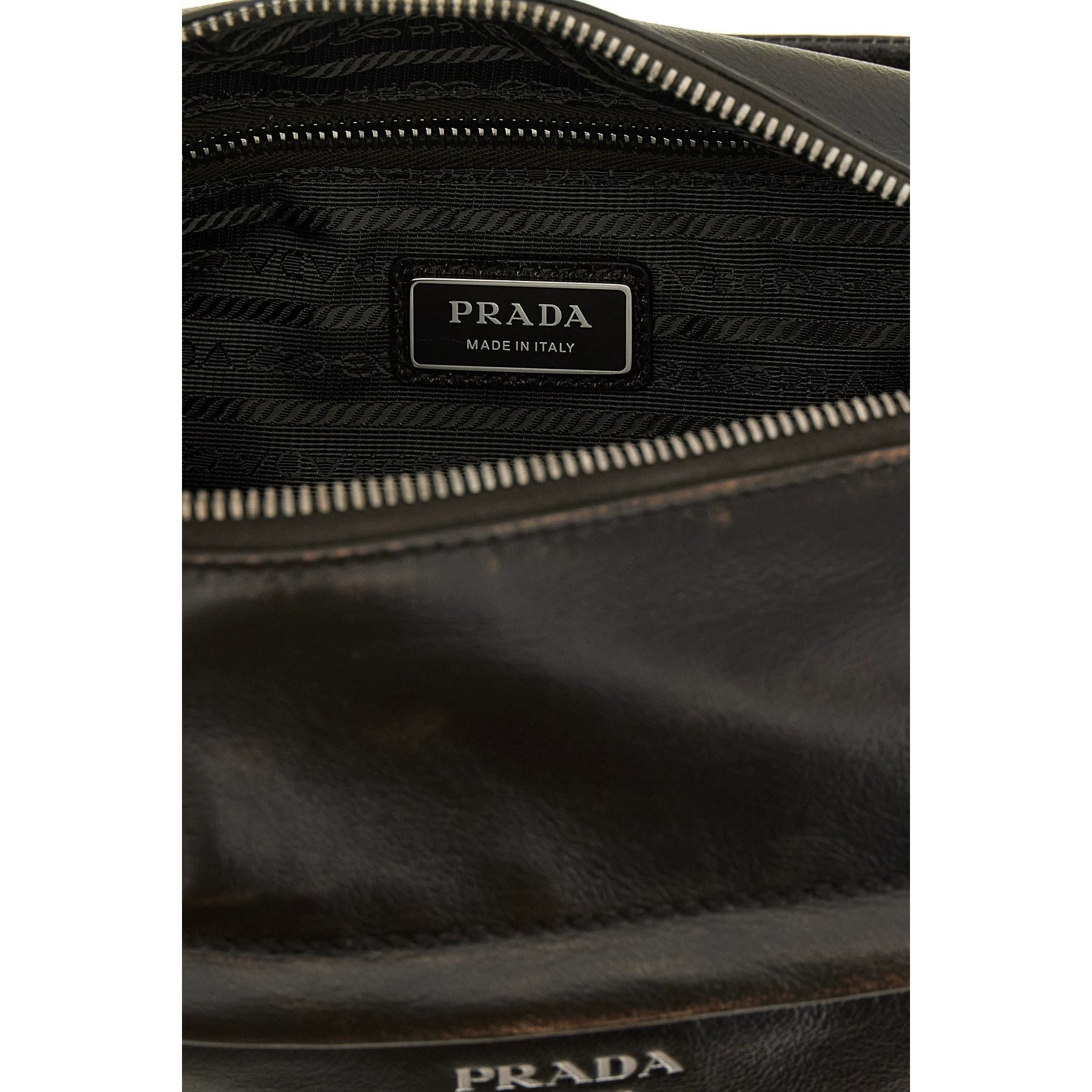 Prada Men's Crossbody Bag in Brown