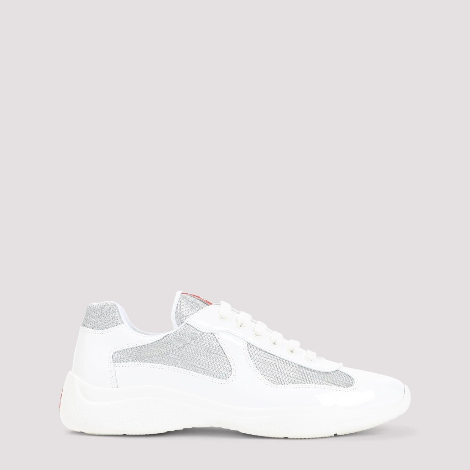 Prada Men's America Cup Sneakers in White