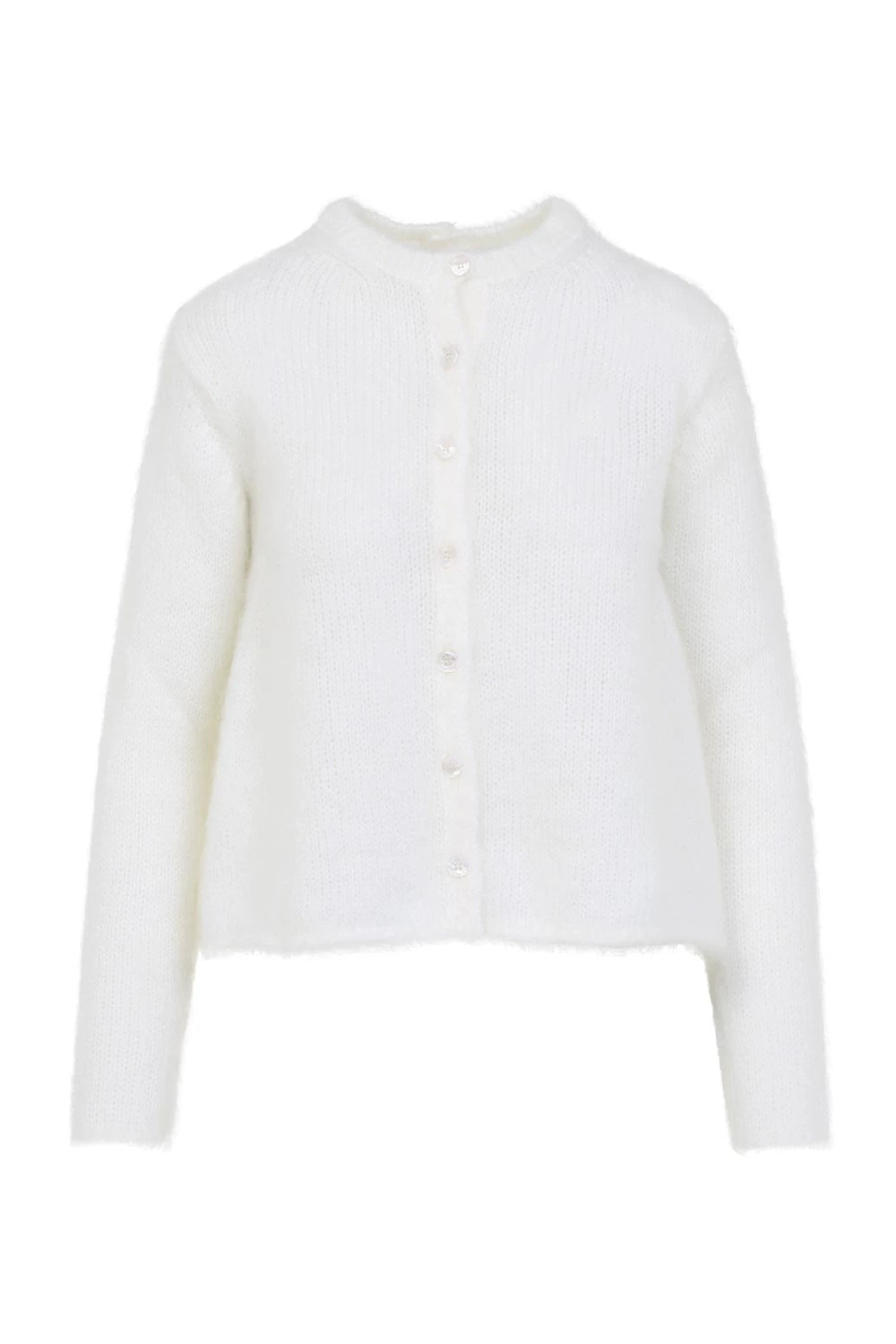 Loewe Women's Anagram Cardigan in White