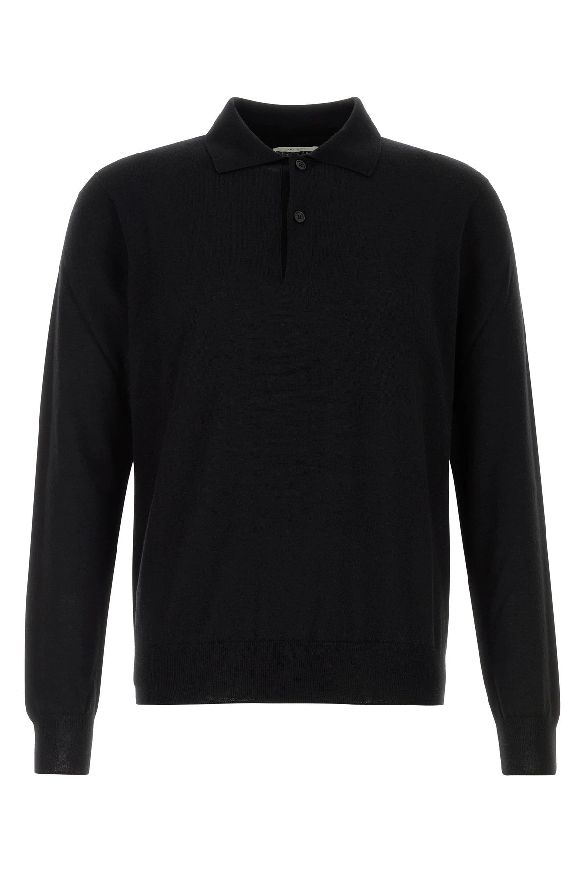 The Row Men's Selio Polo Polo Shirt in Black