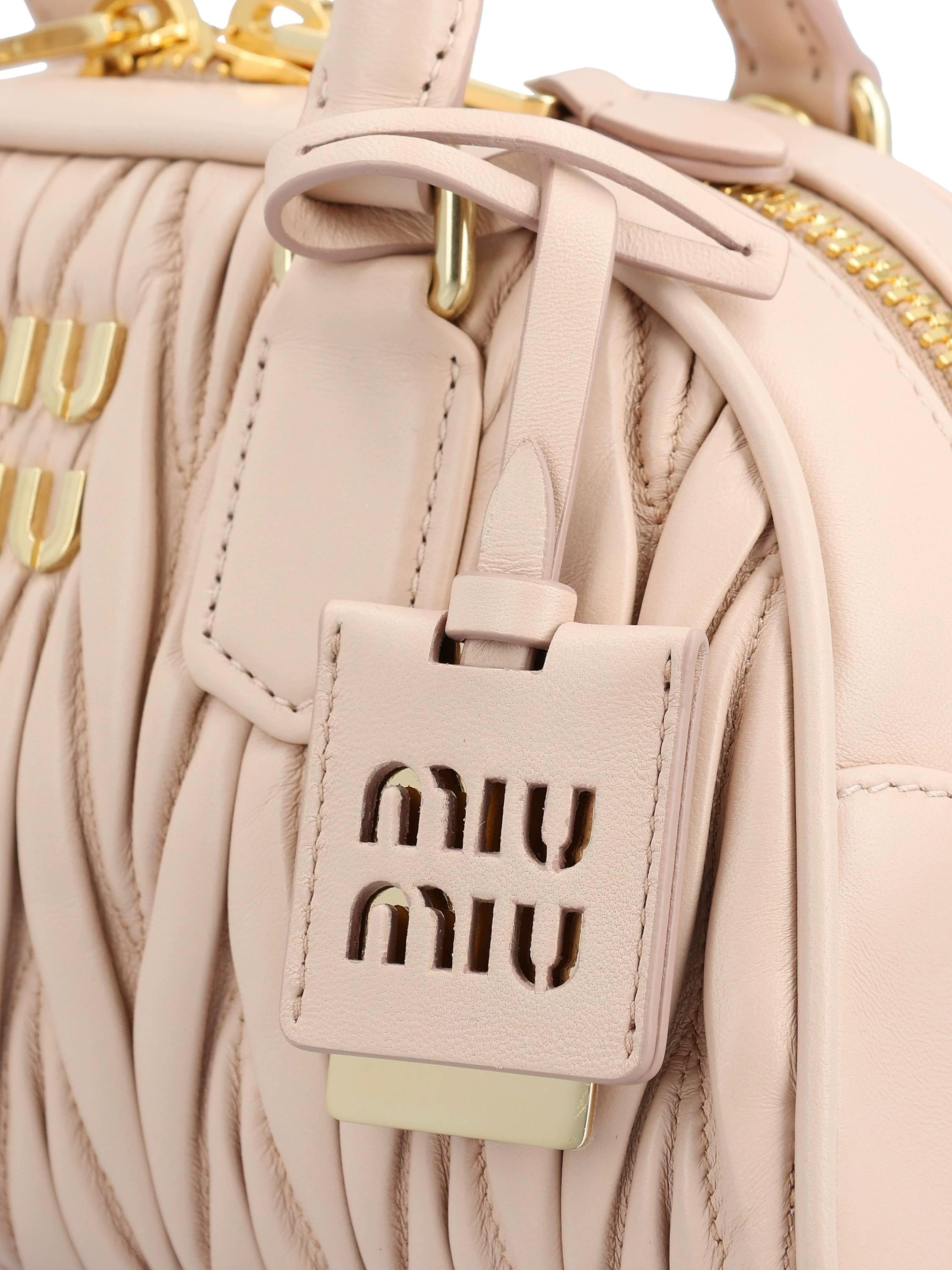 Miu Miu Women's Arcadie Small Shoulder Bag in Pink