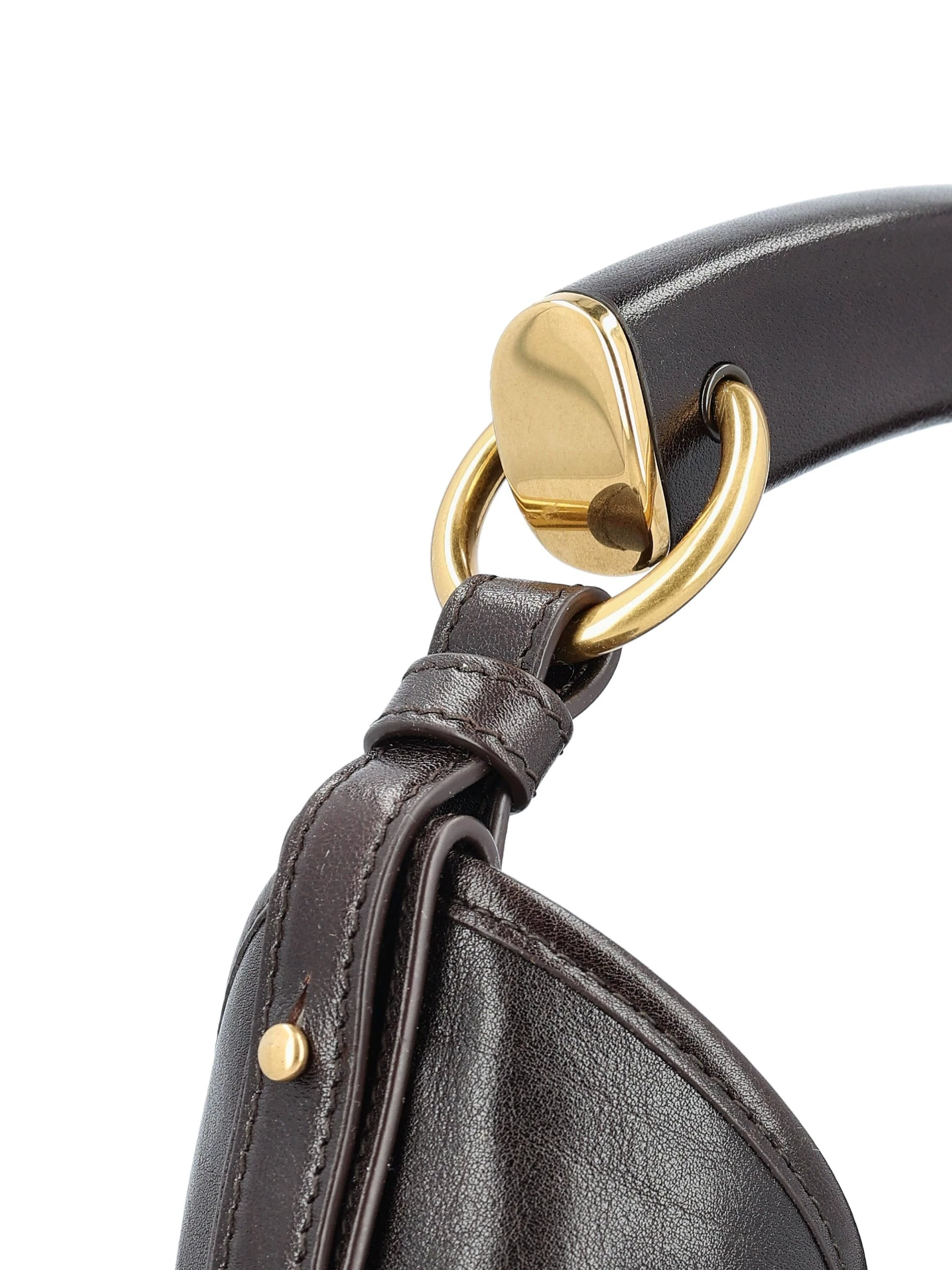 Saint Laurent Women's YSL Mombasa Small Bag in Brown
