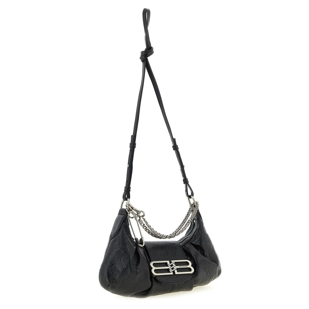Balenciaga Women's Pamela Small Shoulder Bag in Black